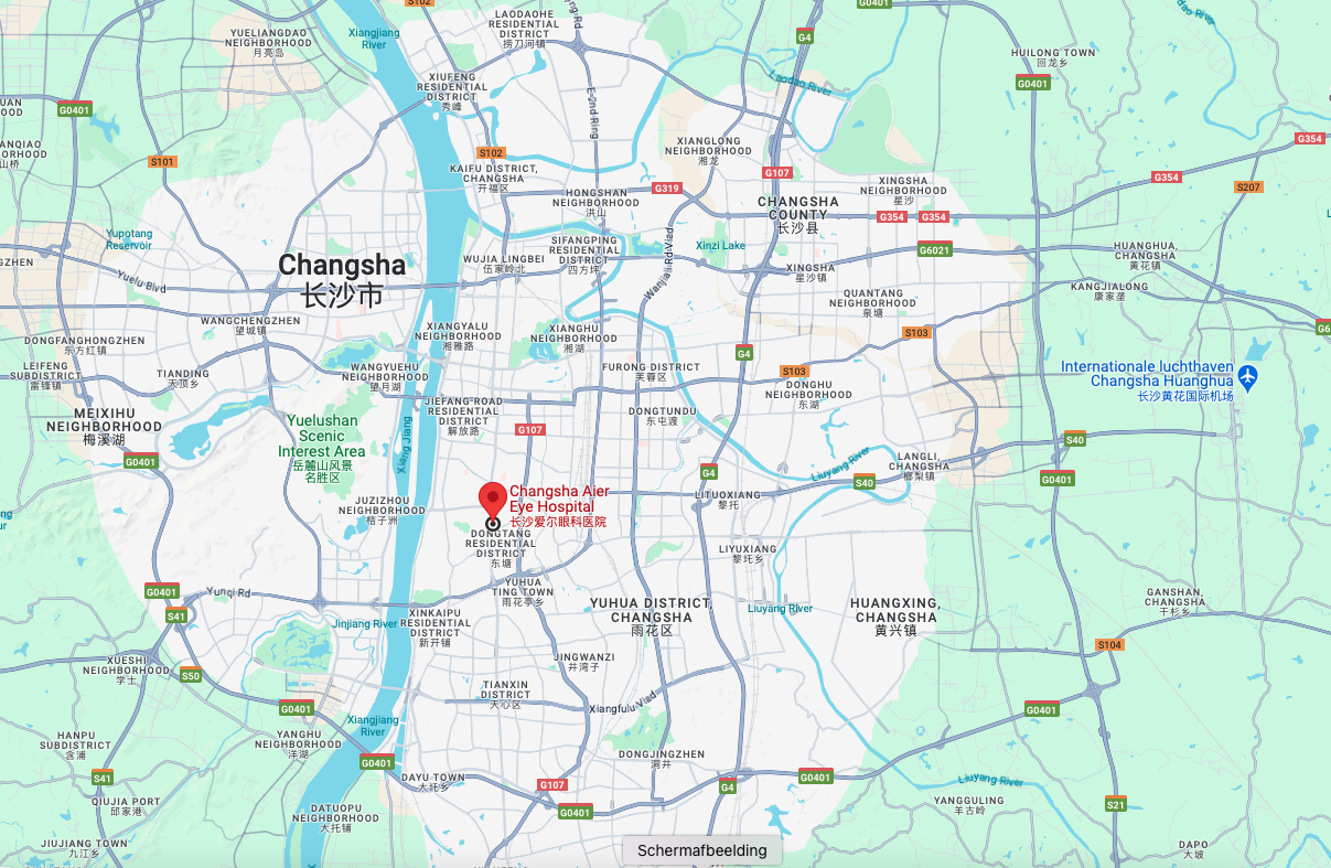 Check out Changsa on the Google Map