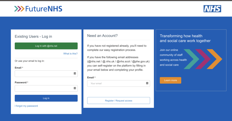 Eye Care Hub - FutureNHS Collaboration Platform